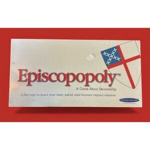 Episcopopoly Board Game About Stewardship For Ages 6+ Spinoff of Monopoly